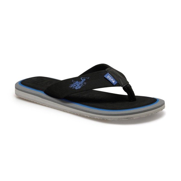 U.S Polo Assn Vitus 2FX Siyah Erkek Parmak Arası Terlik