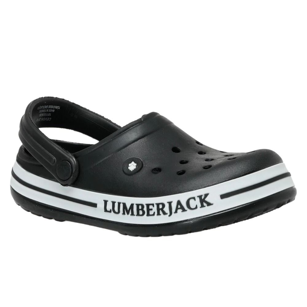 Lumberjack Devon 2FX Siyah Kadın Sabo Terlik Sandalet