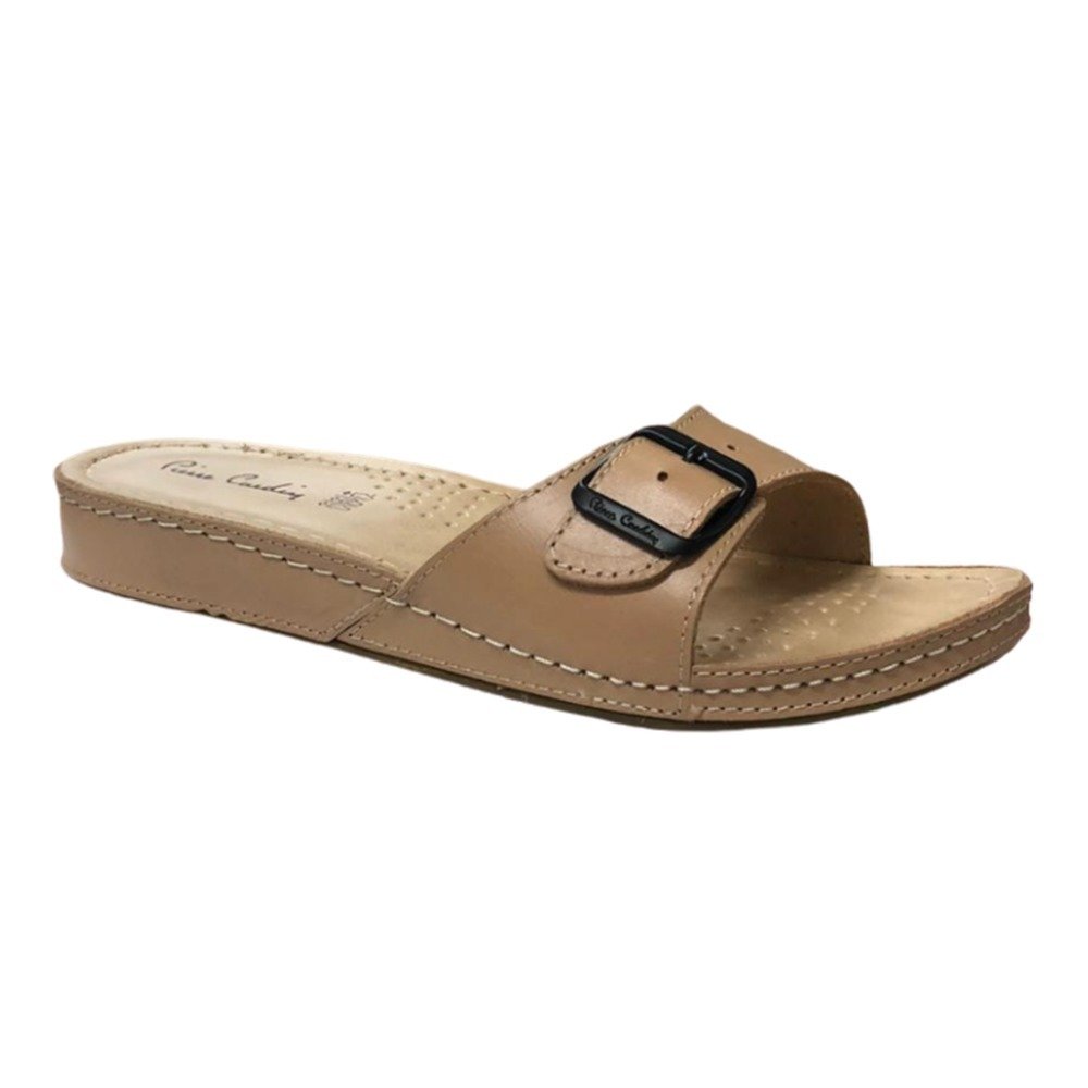 Pierre Cardin 1344 Bej Kadın Günlük Ortopedik Terlik