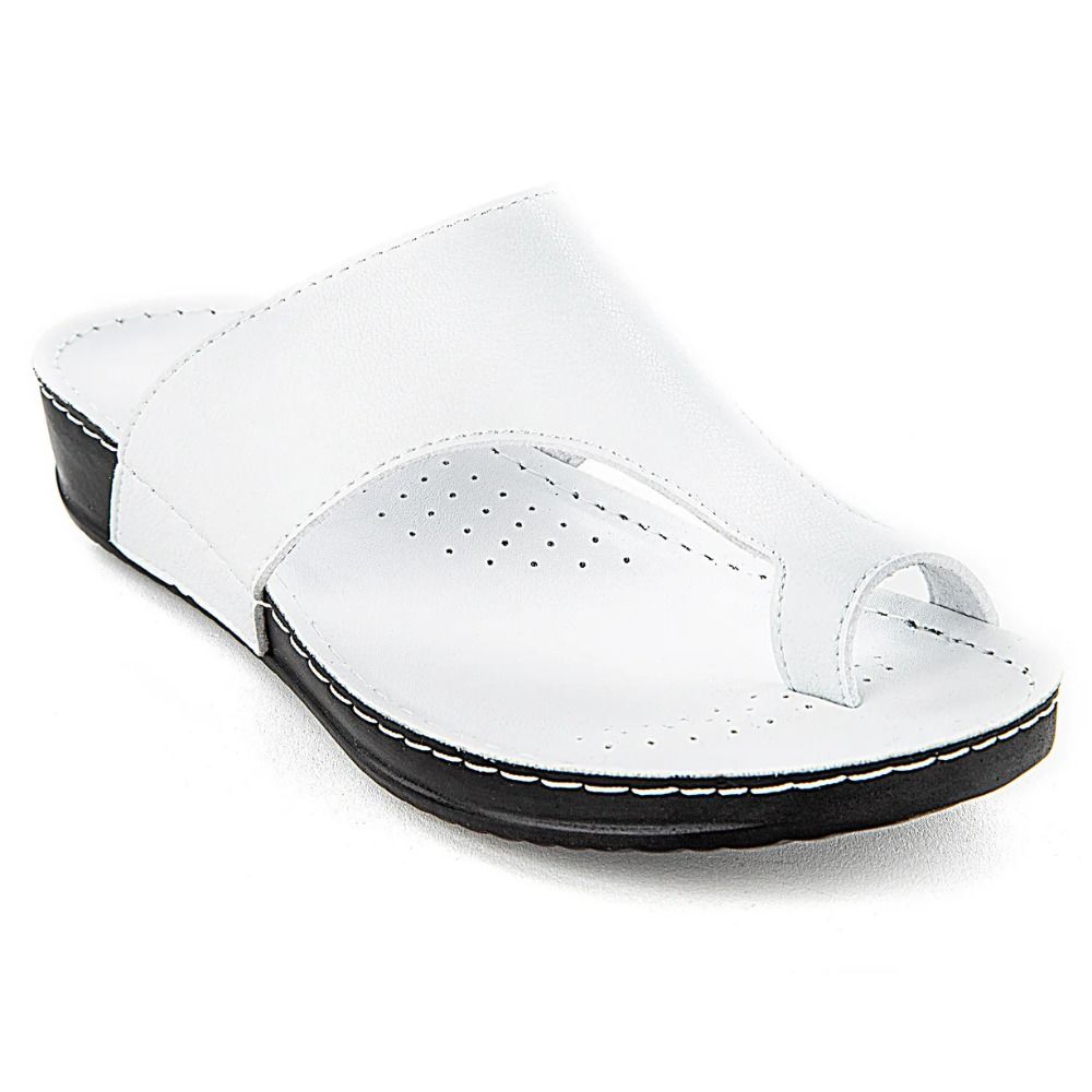 Muya 31163 Ara Beyaz Kadın Parmak Arası Terlik