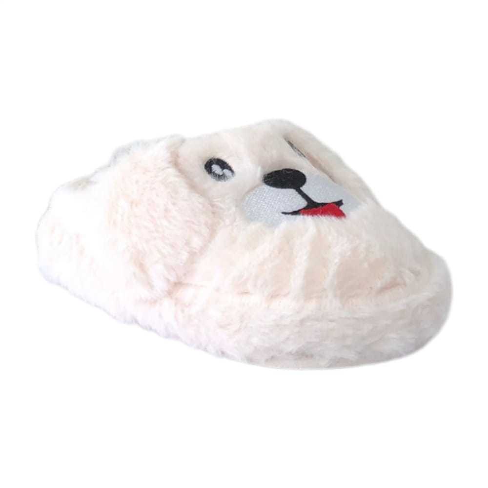 Cex Köpek 1PR Beyaz Kadın Ev İçi Terlik