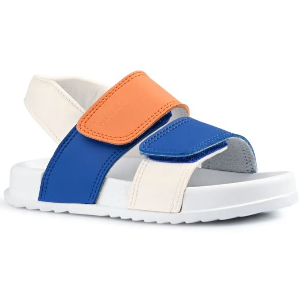 Vicco Krixi 321.B23y.252 Beyaz-Saks Mavi Bebe Sandalet
