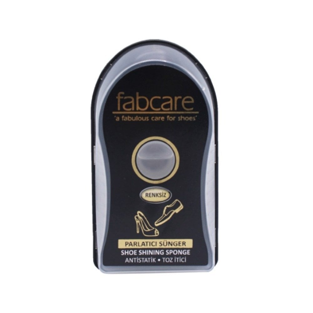 Fabcare Ayakkabı Parlatıcı Sünger Hazneli Naturel
