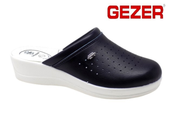Gezer 4770 Lacivert Ortopedik 4 Nokta Hastane/İş Sabo Terlik