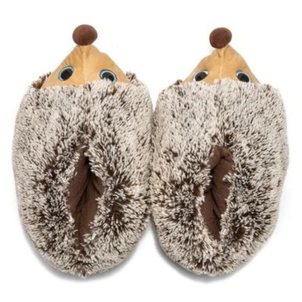 Twigy CC0650 Tw Kirpi 23 Kahve Hayvan Figürlü Kadın Panduf