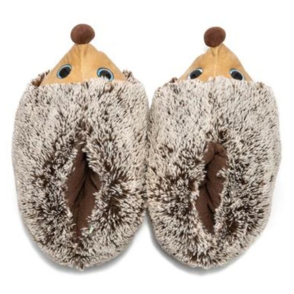 Twigy CC0650 Tw Kirpi 23 Kahve Hayvan Figürlü Kadın Panduf