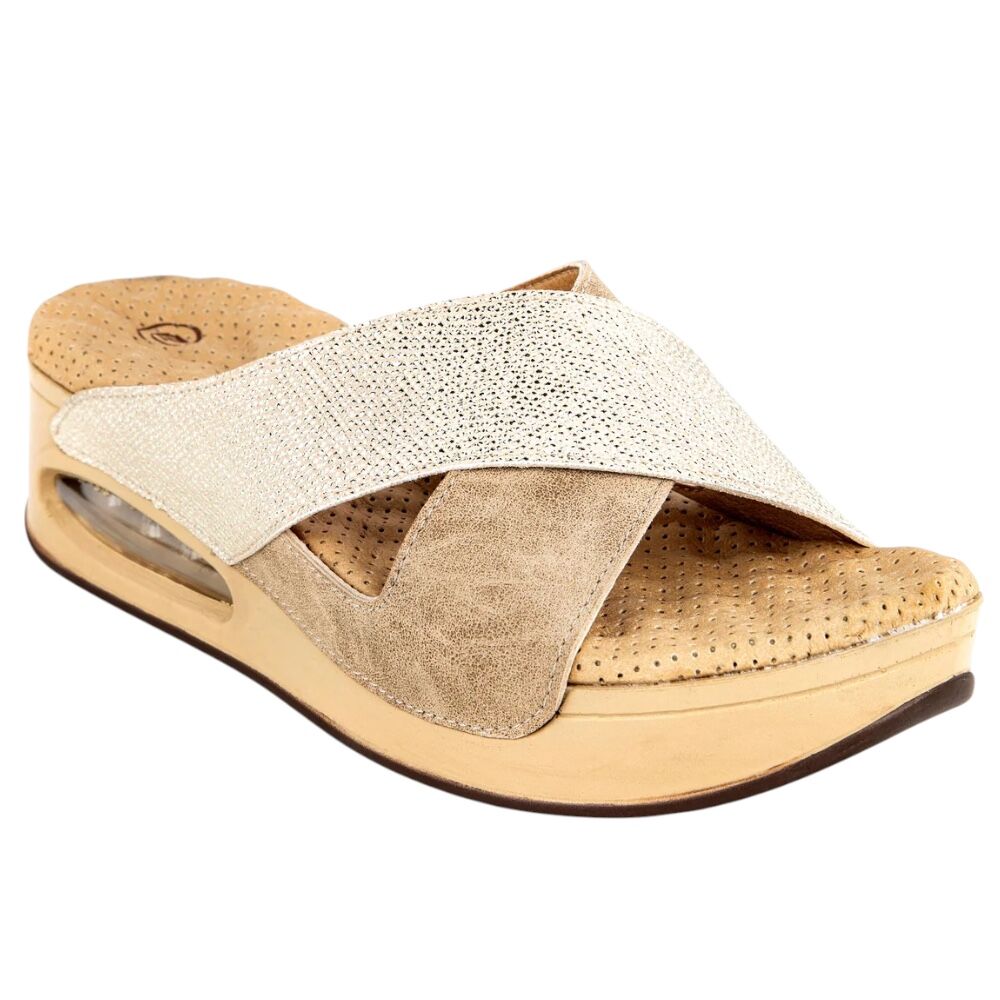 Muya 31169 Fly Altın Kadın Air Taban Terlik