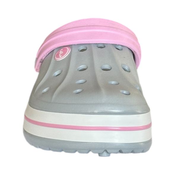 Akınal Bella E457 Gri/Pudra Kadın Sabo Terlik