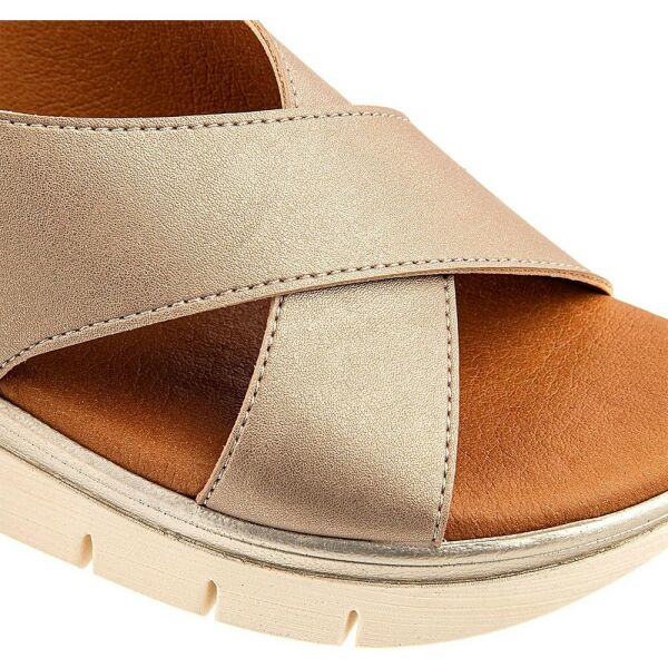 Muya 32229 Solo Altın Kadın Anatomik Sandalet