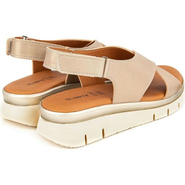 Muya 32229 Solo Altın Kadın Anatomik Sandalet