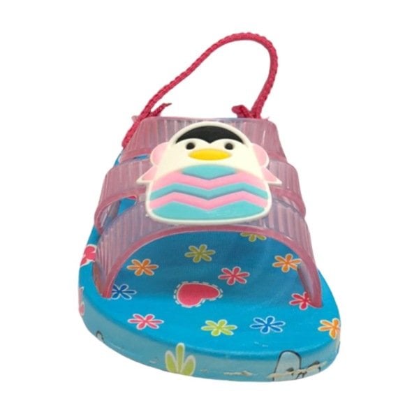 Gezer Mavi Penguen Çocuk Kaydırmaz Havuz/Deniz Sandalet