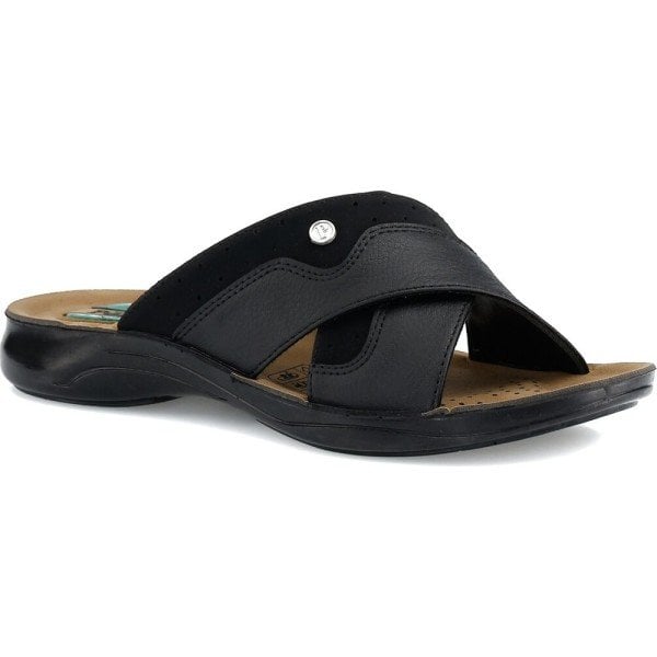 Polaris 602077 2FX Siyah Erkek Günlük Terlik