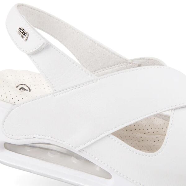 Muya 31213 Assos Beyaz Kadın Air Taban Sandalet