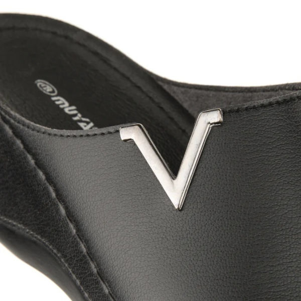 Muya 31148 Perla Siyah Kadın Anatomik Terlik