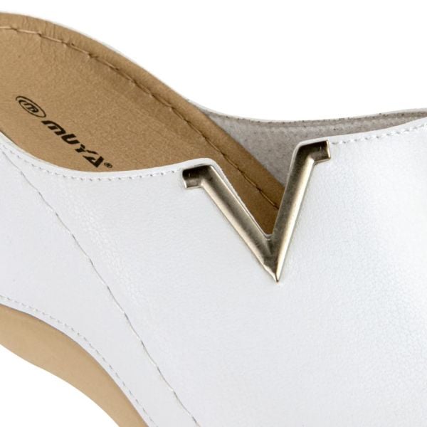 Muya 31148 Perla Beyaz Kadın Anatomik Terlik