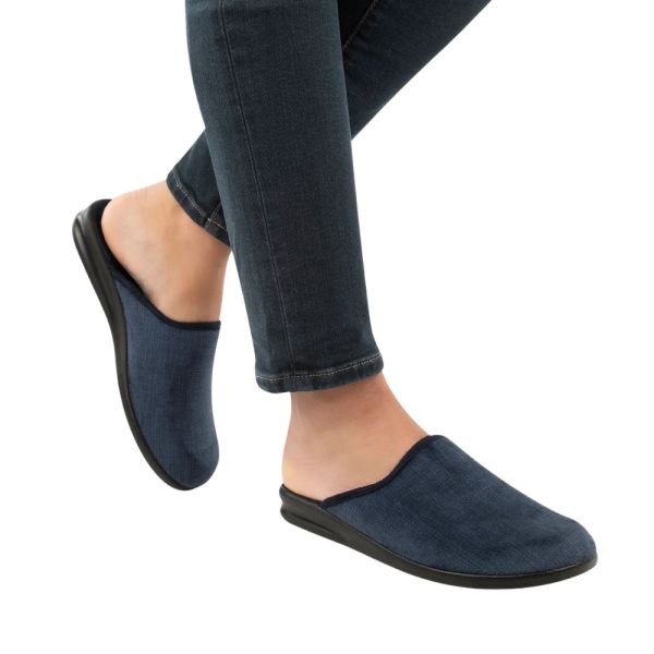 Muya 32802 Robin Lacivert Erkek Ev İçi Terlik
