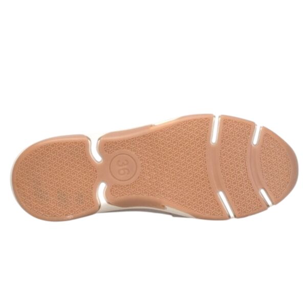 Mammamia D26YA-3565-B Krem Kadın Comfort Deri Ayakkabı