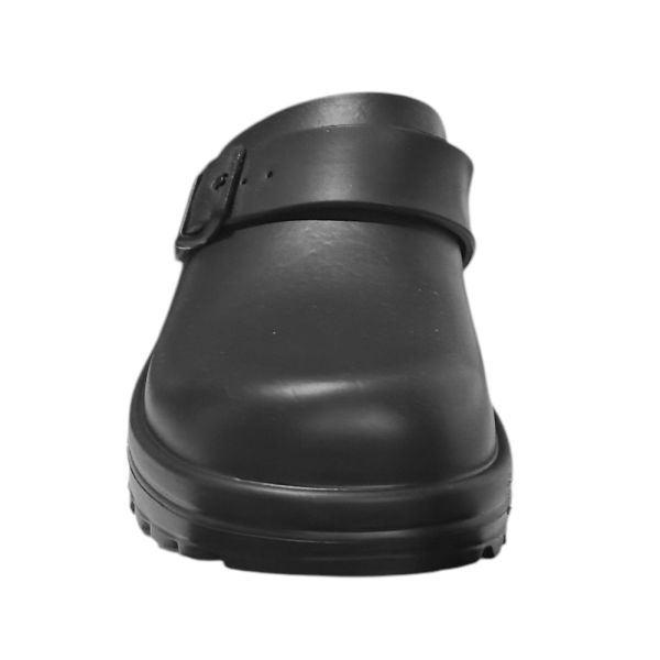 Akınal Bella E443 Siyah Erkek Deliksiz Sabo Terlik