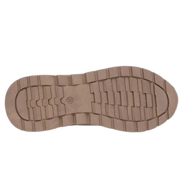 Mammamia D26YA-3970-B Gümüş Gri Kadın Comfort Deri Ayakkabı