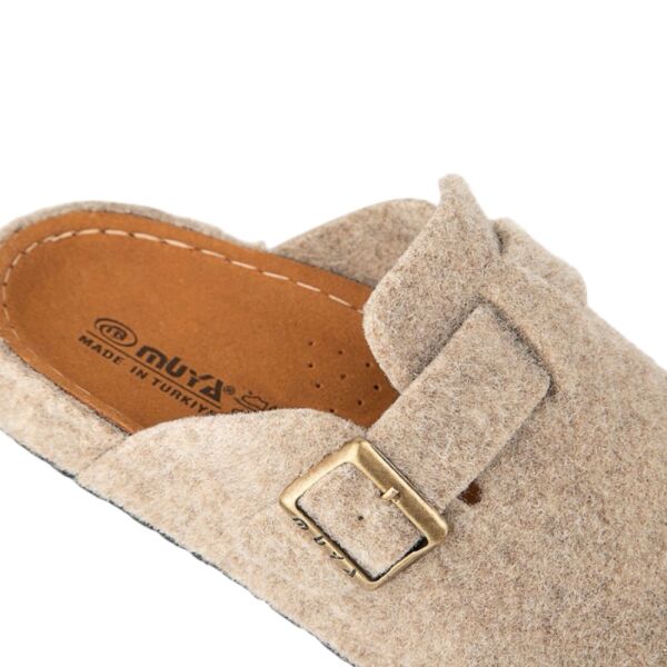 Muya 36911 Hopea Bej Kadın Ev İçi Terlik