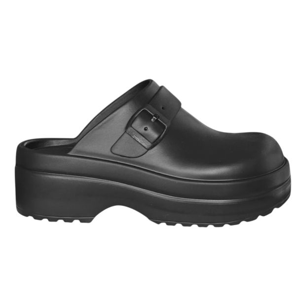 Akınal Bella E443 Siyah Kadın Deliksiz Sabo Terlik