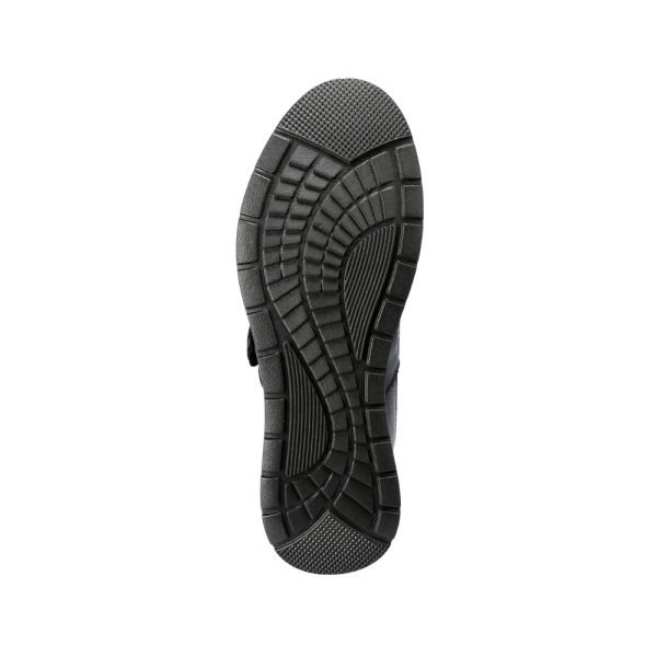 Forelli 21313-H Larisa Siyah Kadın Comfort Deri Ayakkabı