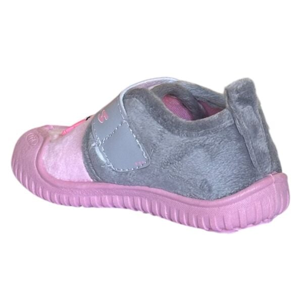 Gezer 3368.02 Gri/Pembe Çocuk Kreş Ev Ayakkabısı