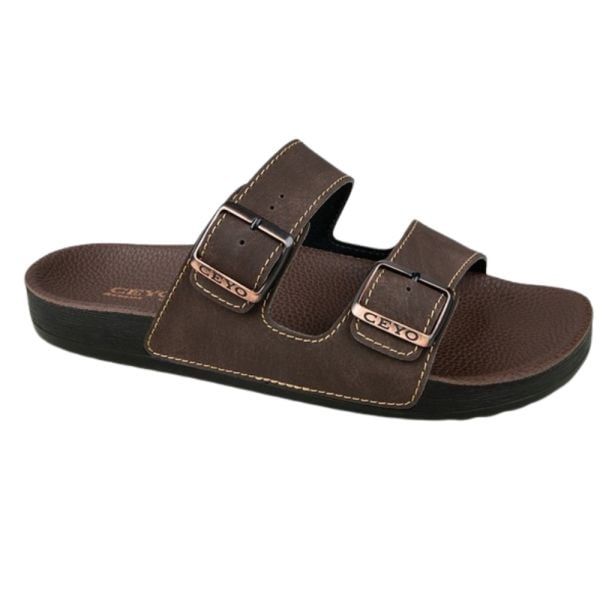 Ceyo Bahama-10 Kahve Erkek Anatomik Terlik