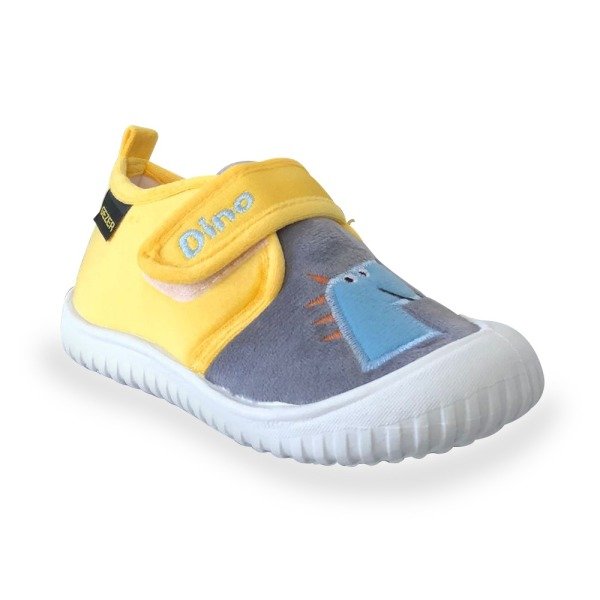 Gezer 3075 Gri/Sarı Dinazor Çocuk Kreş/Anaokulu Panduf 22