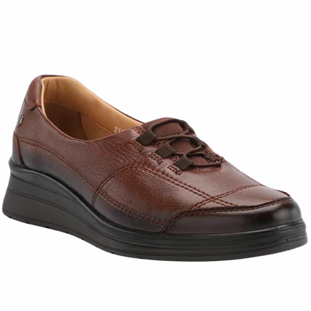 Forelli 21306-H Hefa Taba Kadın Comfort Deri Ayakkabı