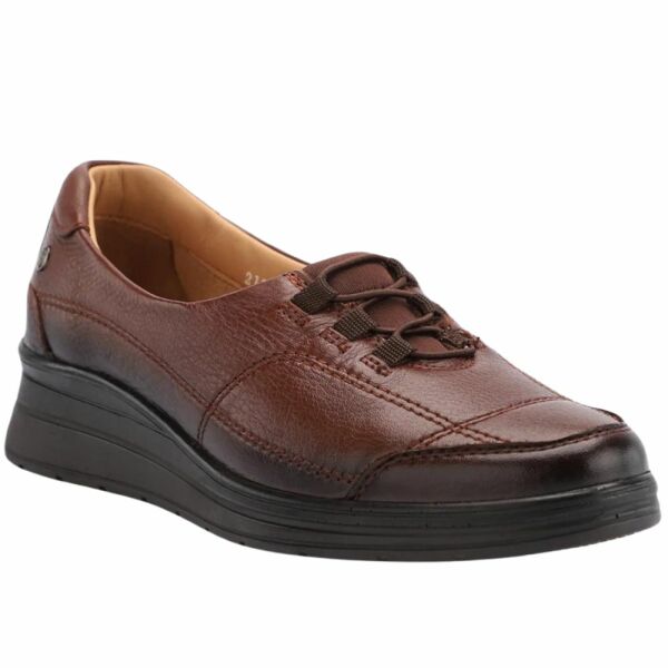 Forelli 21306-H Hefa Taba Kadın Comfort Deri Ayakkabı