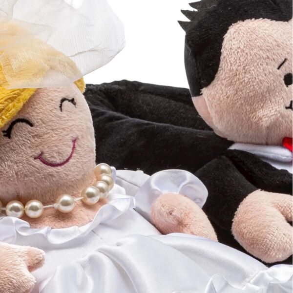 Twigy GG0549 Tw Gelin Damat Siyah/Beyaz Hayvan Figürlü Kadın Panduf