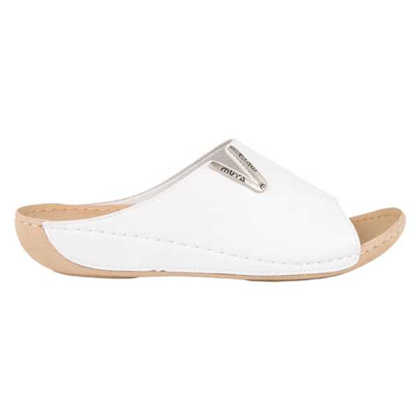 Muya 31125 Nest Beyaz Kadın Anatomik Terlik