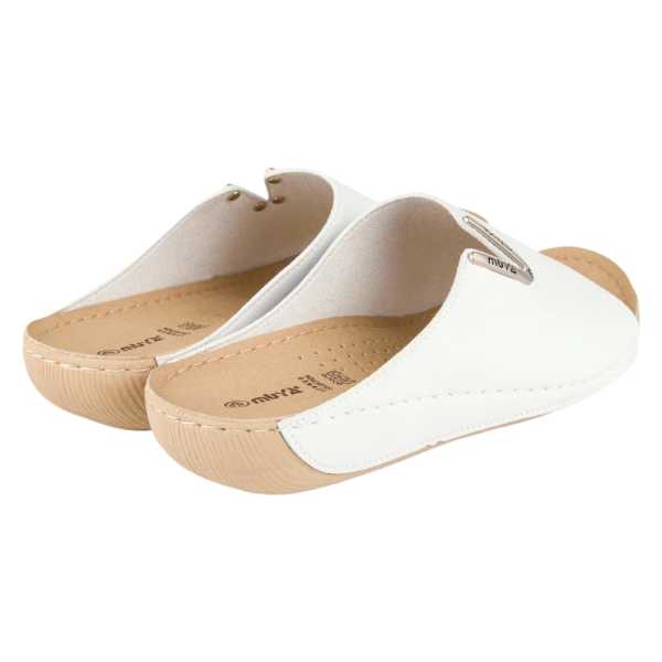 Muya 31125 Nest Beyaz Kadın Anatomik Terlik