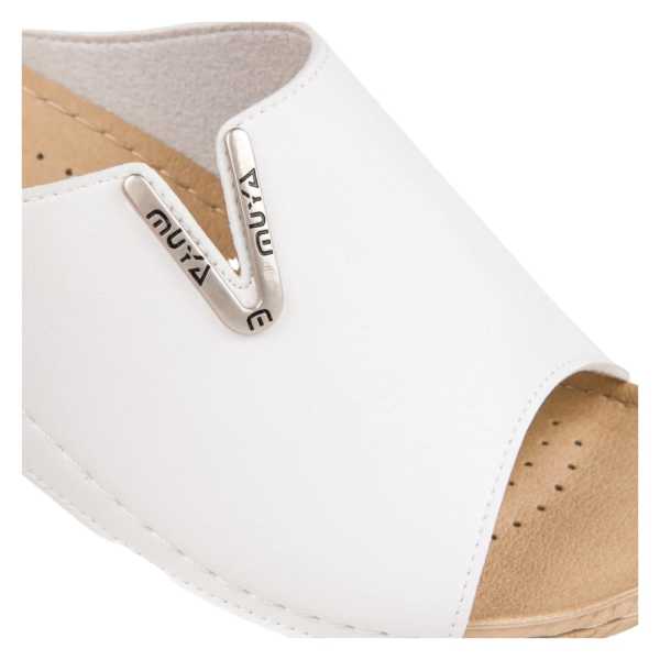 Muya 31125 Nest Beyaz Kadın Anatomik Terlik