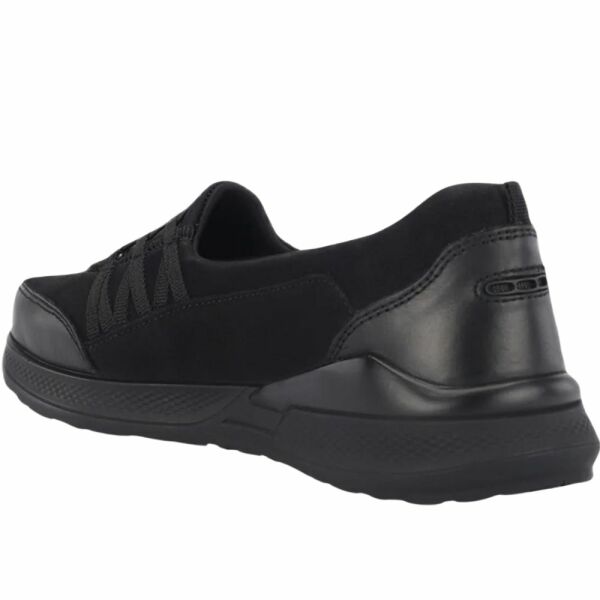 Forelli 46704-G Riba Siyah Kadın Comfort Deri Ayakkabı