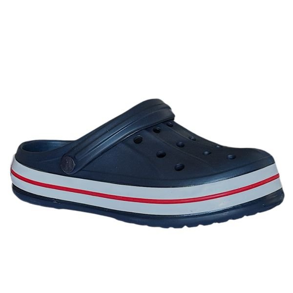 Akınal Bella E457 Lacivert/Beyaz Erkek Sabo Terlik