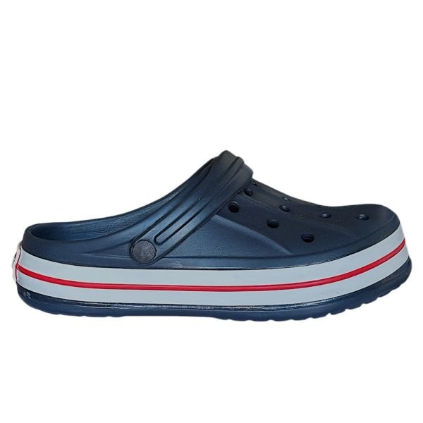 Akınal Bella E457 Lacivert/Beyaz Erkek Sabo Terlik