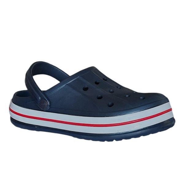 Akınal Bella E457 Lacivert/Beyaz Erkek Sabo Terlik