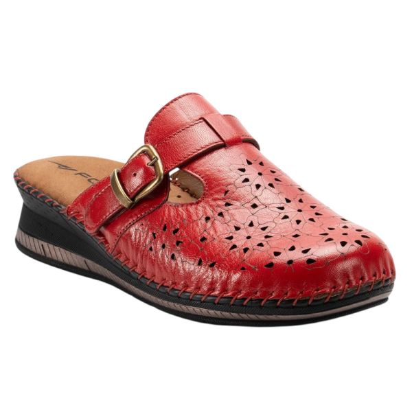 Forelli Cary-H 80625 Kırmızı Kadın Günlük Sabo Terlik
