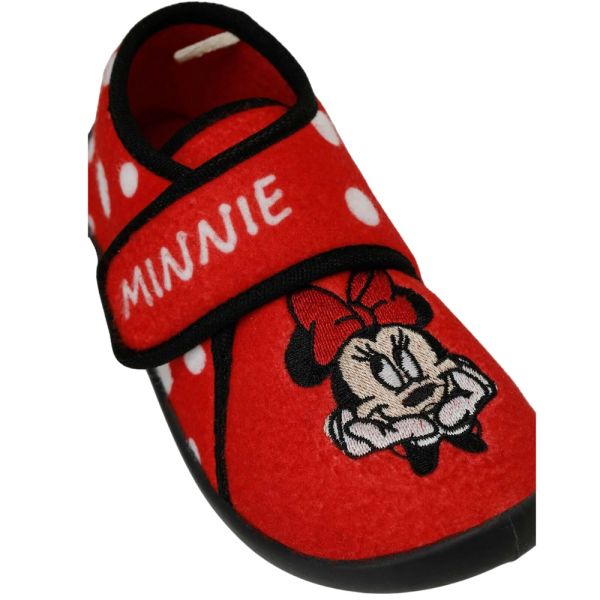 Mickey Mouse Bese 4PR Kırmızı Çocuk Kreş Ev Ayakkabısı