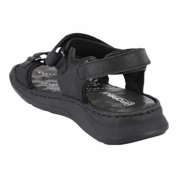Forelli 40526-G Bruce Siyah Nubuk Erkek Günlük Sandalet