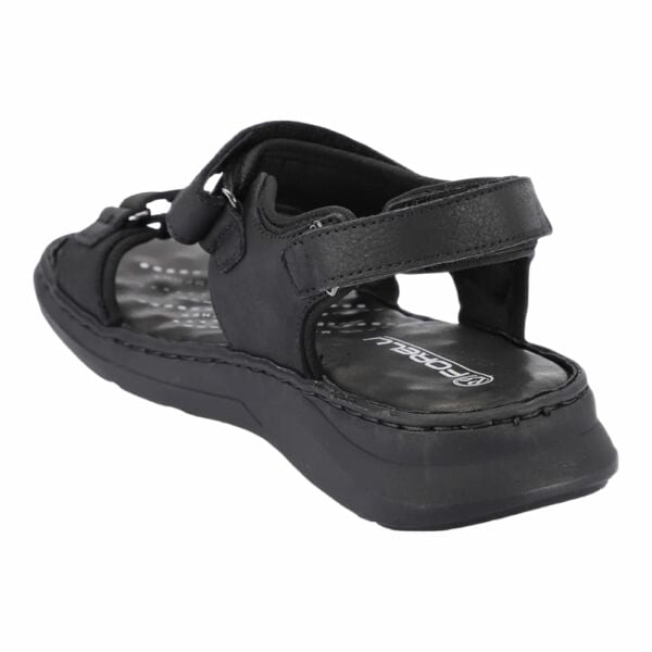 Forelli 40526-G Bruce Siyah Nubuk Erkek Günlük Sandalet