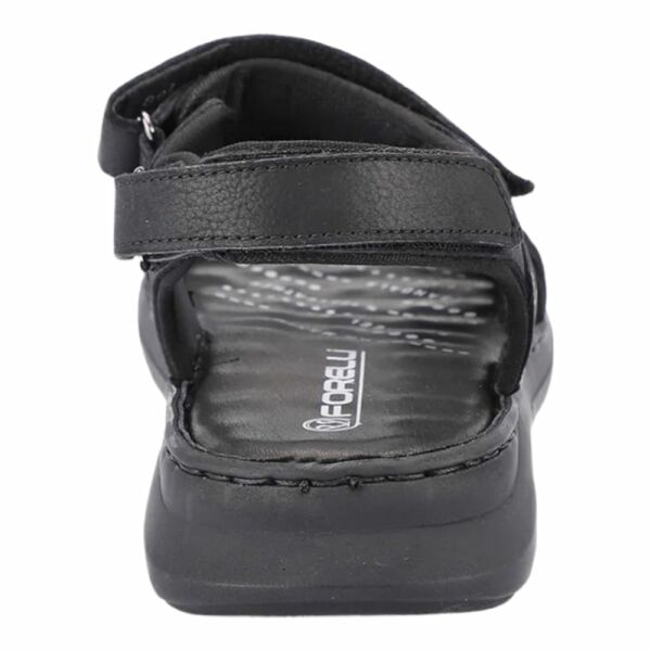 Forelli 40526-G Bruce Siyah Nubuk Erkek Günlük Sandalet