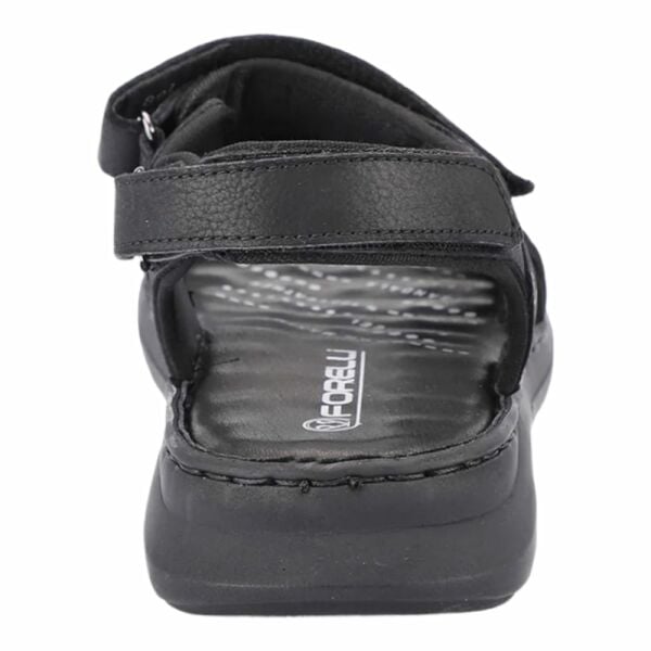 Forelli 40526-G Bruce Siyah Nubuk Erkek Günlük Sandalet
