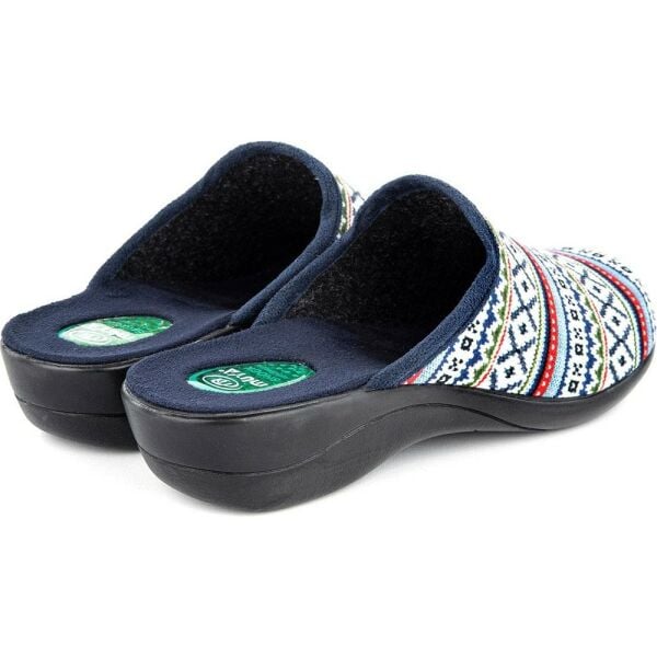 Muya 33918 Zip Lacivert Kadın Ev İçi Terlik