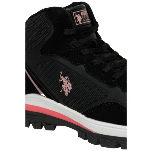 U.S Polo Assn Sagan Hi 3PR Siyah Kadın Outdoor Bot