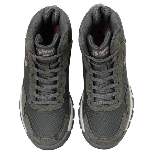 U.S Polo Assn Sagan Hi 3PR Gri Kadın Outdoor Bot
