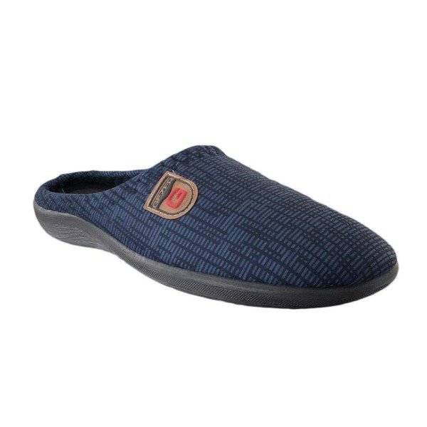 Gezer 13507 Lacivert Erkek Kışlık Ev İçi Terlik