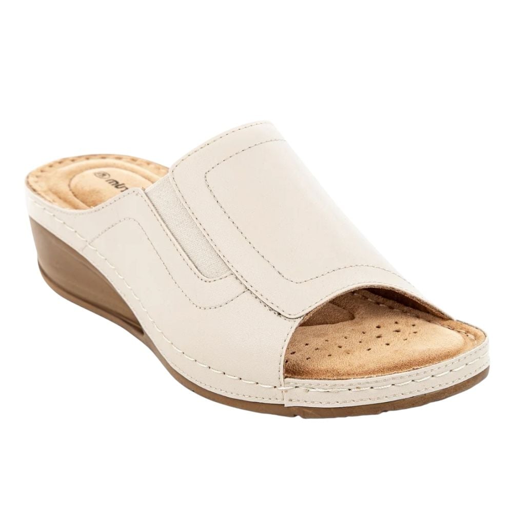 Muya 34217 Eroso Krem Kadın Anatomik Terlik